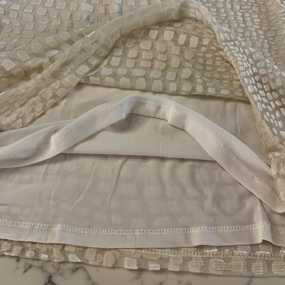 Alfani sheer blouse with cami - Picture 9 of 10